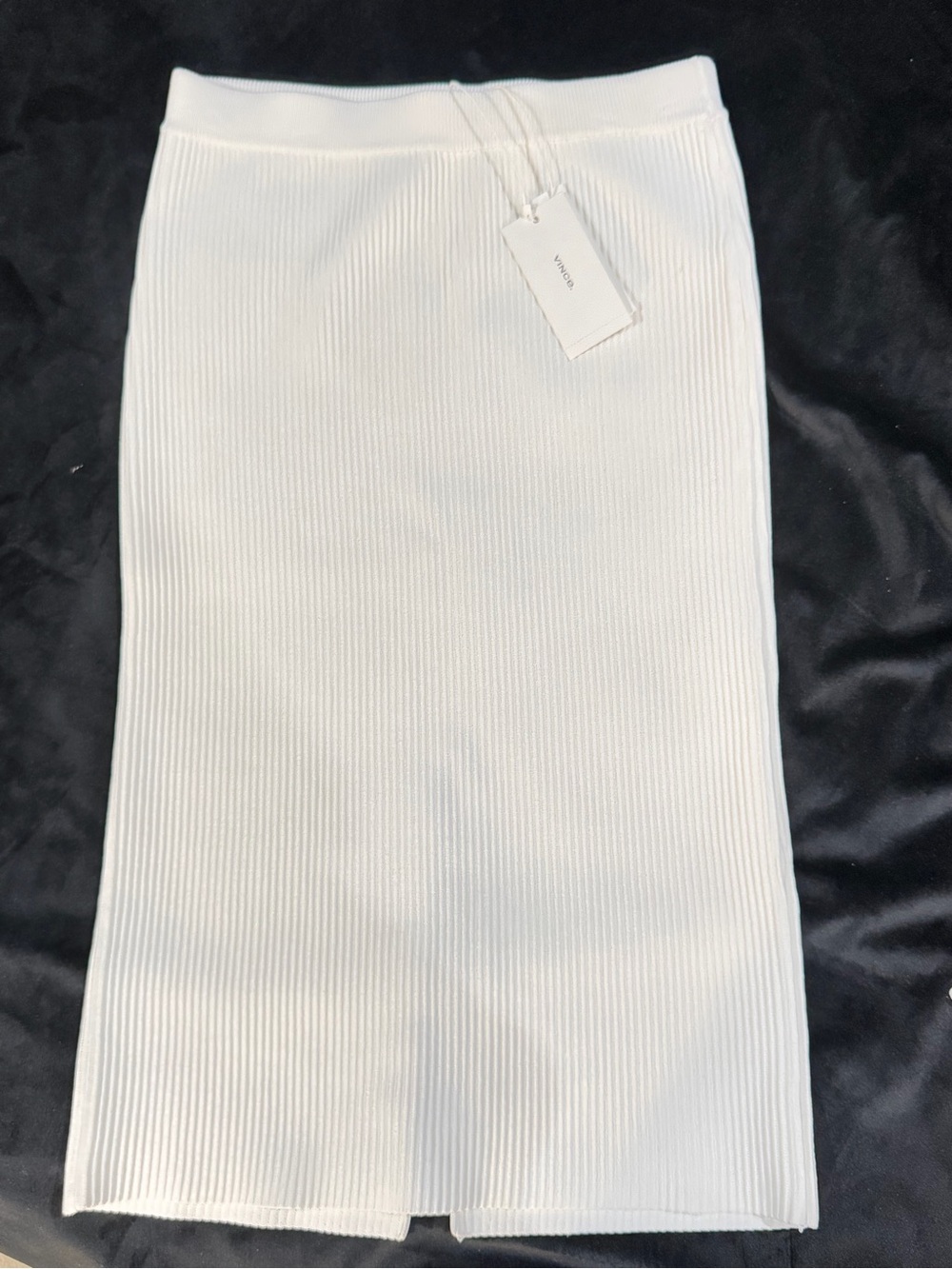 Vince Pleated Tiered Midi Skirt Size Small NWT